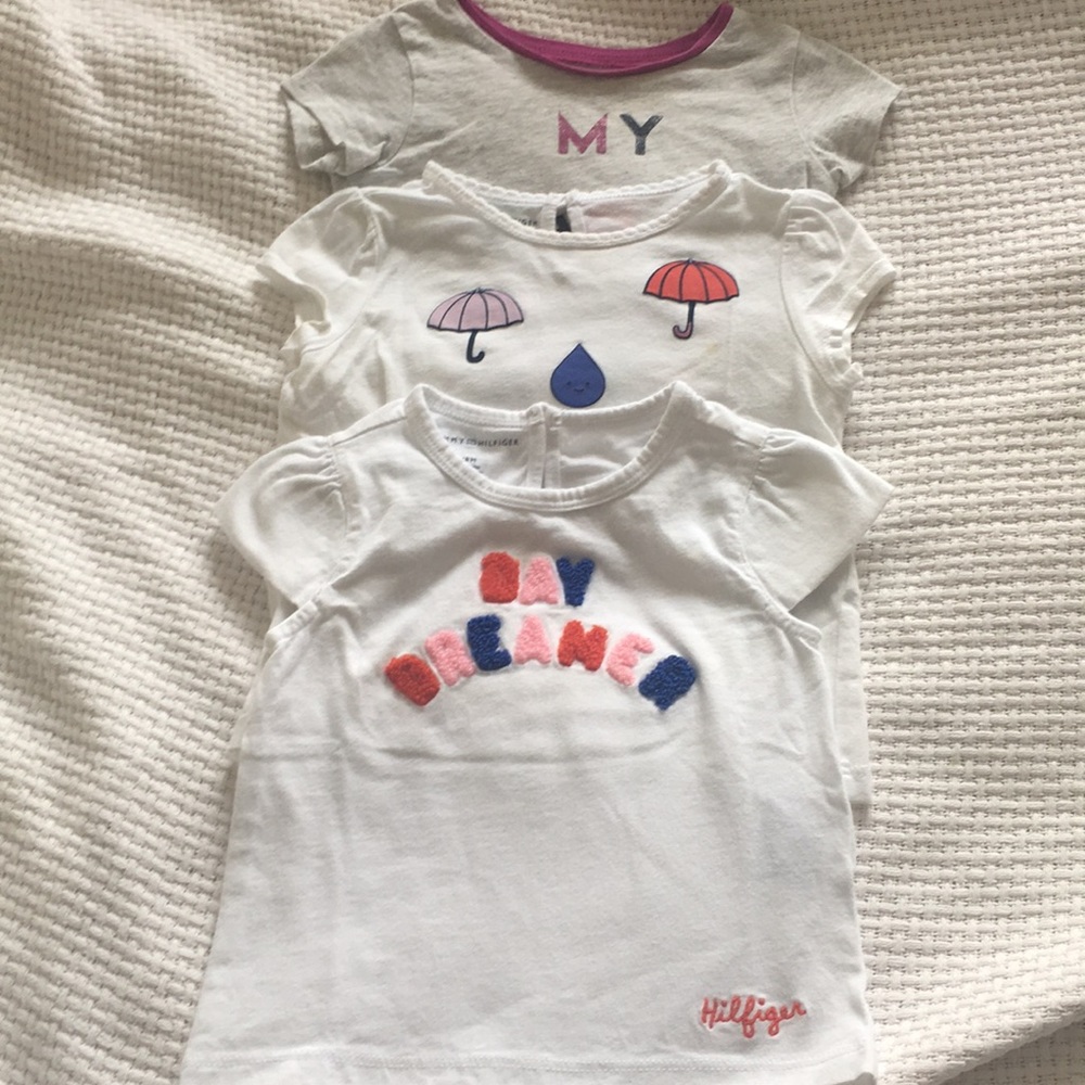 18M baby girl T-shirts Tommy Hilfiger/Carter’s